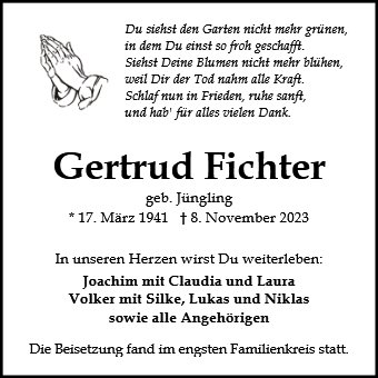 Gertrud Fichter