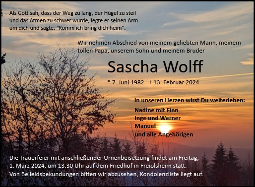 Sascha Wolff