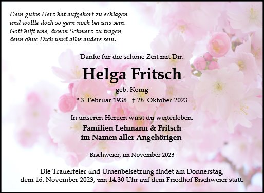 Helga Fritsch
