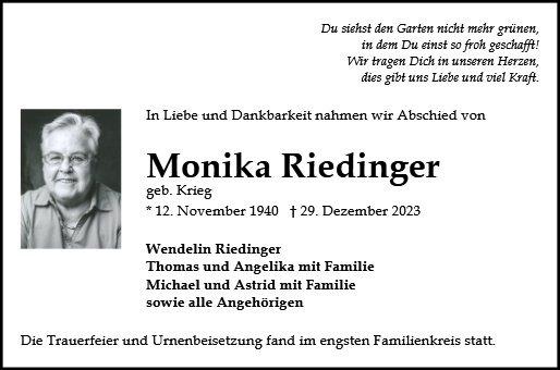 Monika Riedinger