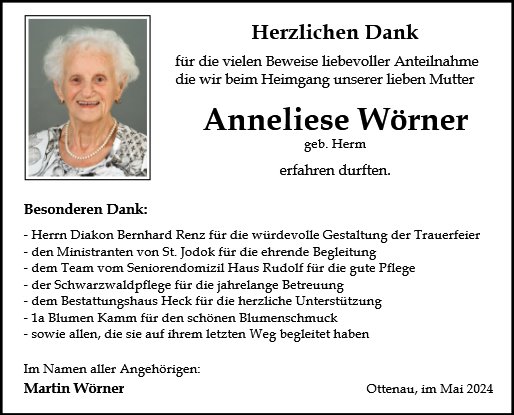 Anneliese Wörner