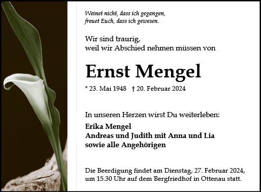 Ernst Mengel
