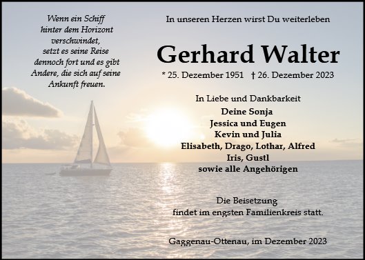 Gerhard Walter
