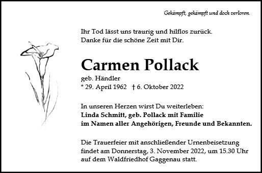 Carmen Pollack