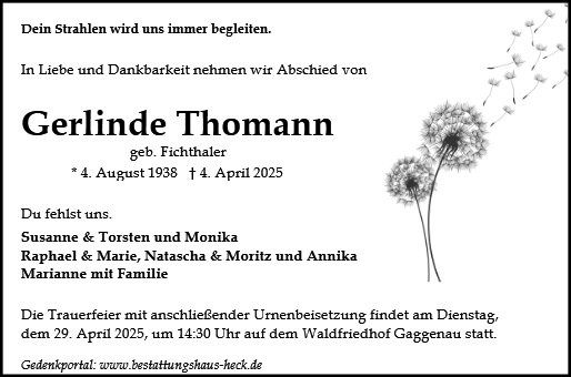 Gerlinde Thomann