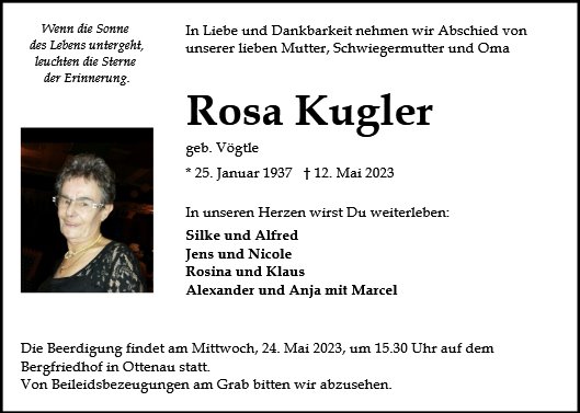 Rosa Kugler