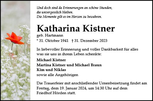Katharina Kistner