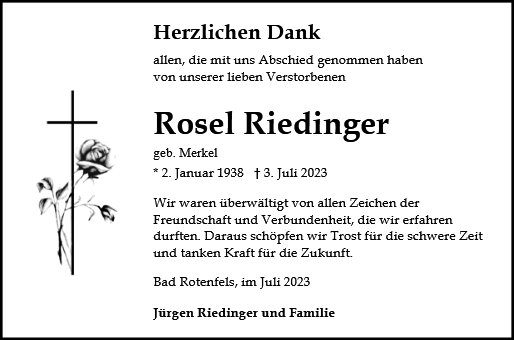 Rosa Riedinger