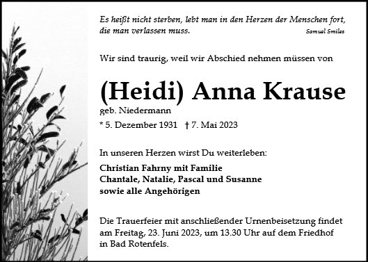 (Heidi) Anna Krause