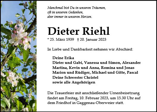 Dieter Riehl