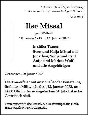 Ilse Missal