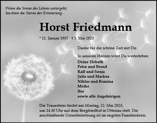 Horst Friedmann