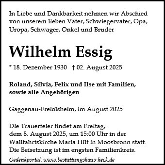 Wilhelm Essig