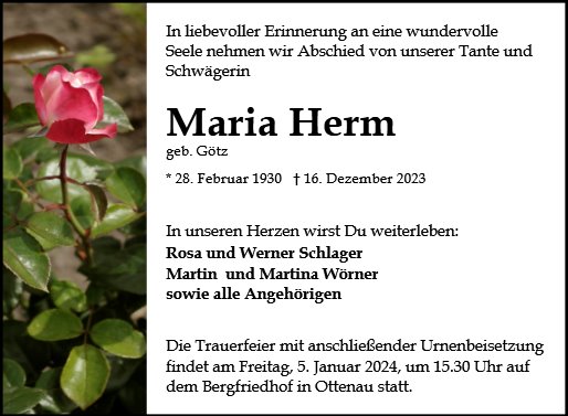 Maria Herm