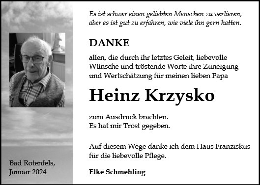 Heinz Krzysko