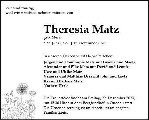 Theresia Matz