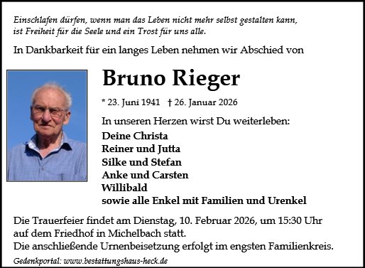 Bruno Rieger