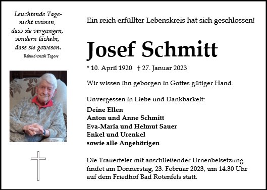 Josef Schmitt