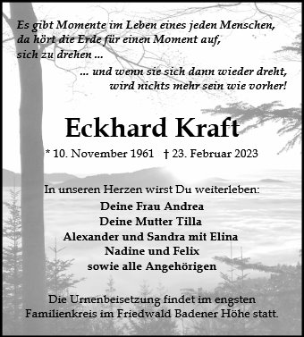 Eckhard Kraft