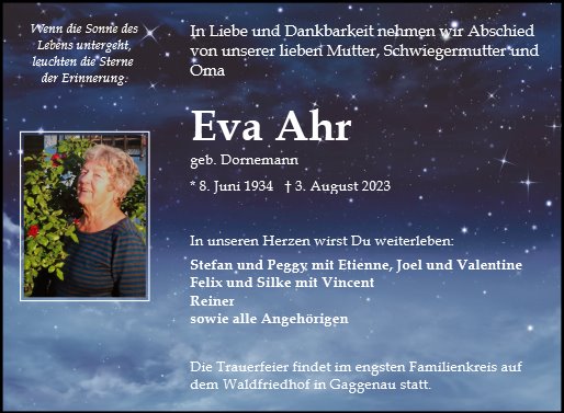 Eva Ahr