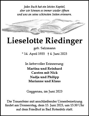 Lieselotte Riedinger