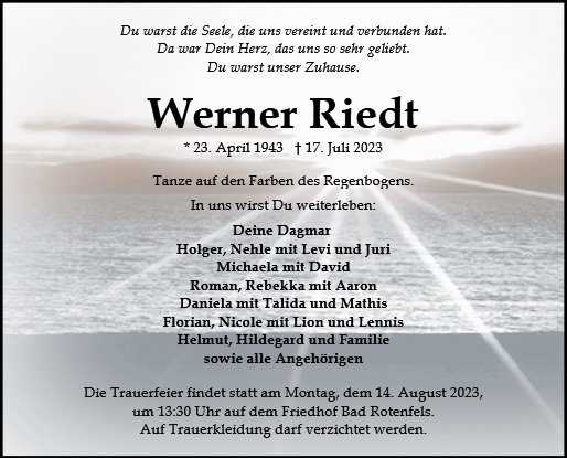 Werner Riedt