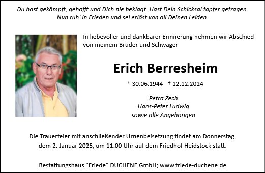 Erich Berresheim