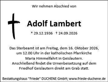 Adolf Lambert