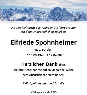 Elfriede Spohnheimer