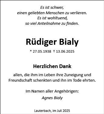 Rüdiger Bialy