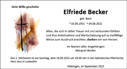 Elfriede Becker