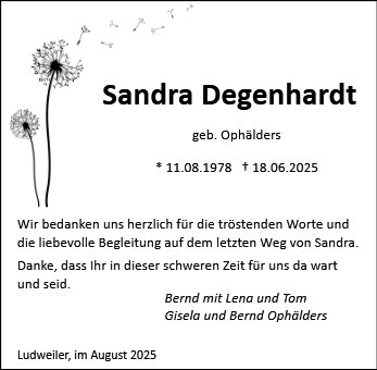 Sandra Degenhardt