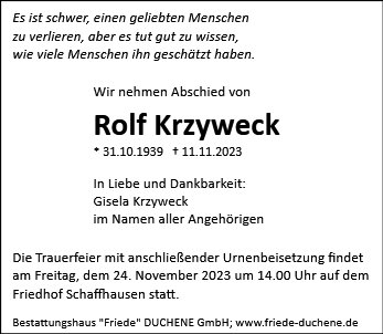 Rolf Krzyweck