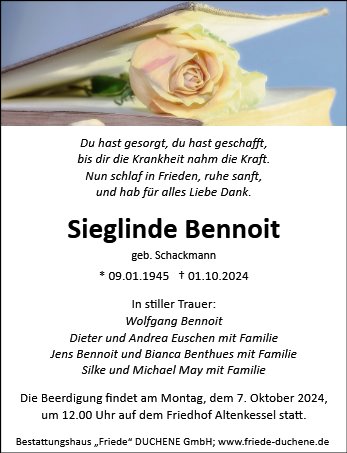 Sieglinde Bennoit