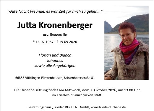 Jutta Kronenberger