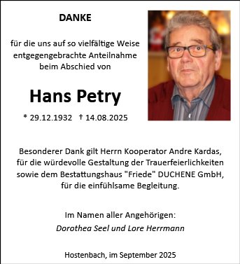 Hans Petry