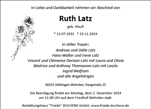 Ruth Latz