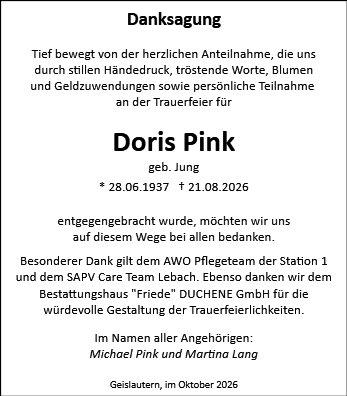 Doris Pink