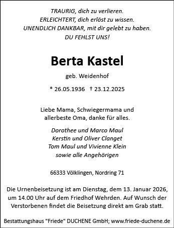 Berta Kastel