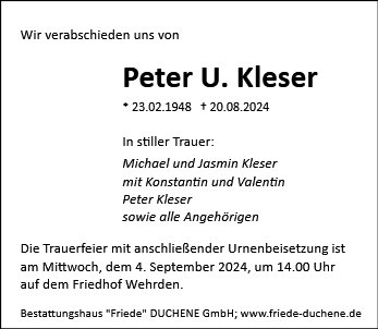 Peter Kleser