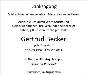 Gertrud Becker