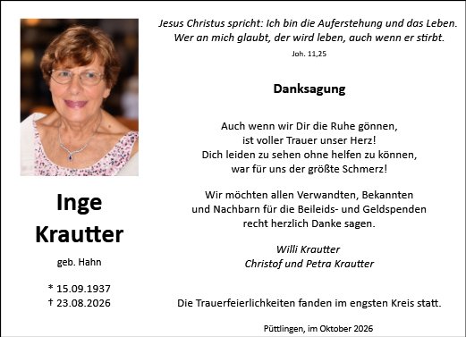 Inge Krautter