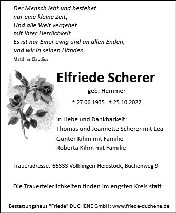 Elfriede Scherer