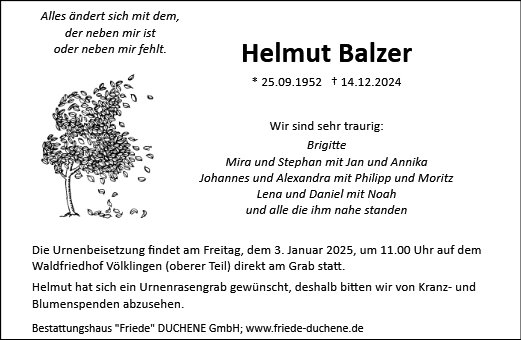 Helmut Balzer