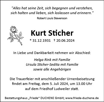 Kurt Sticher