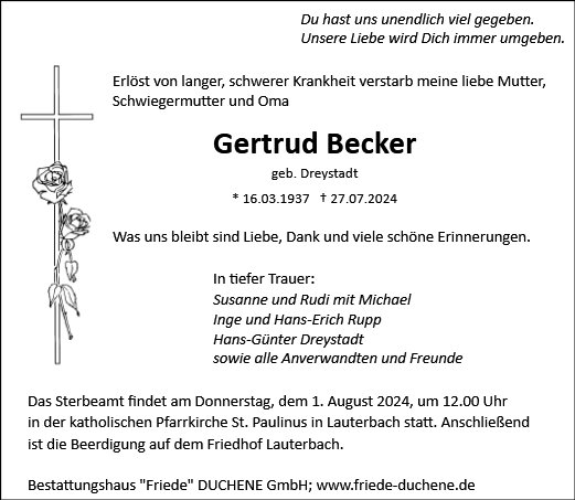 Gertrud Becker