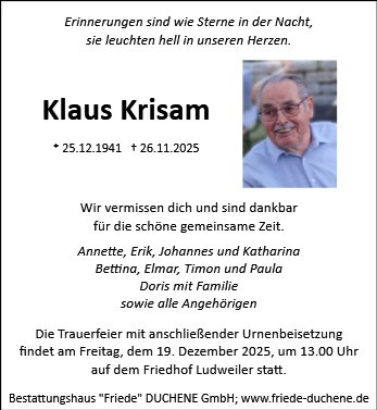 Klaus Krisam