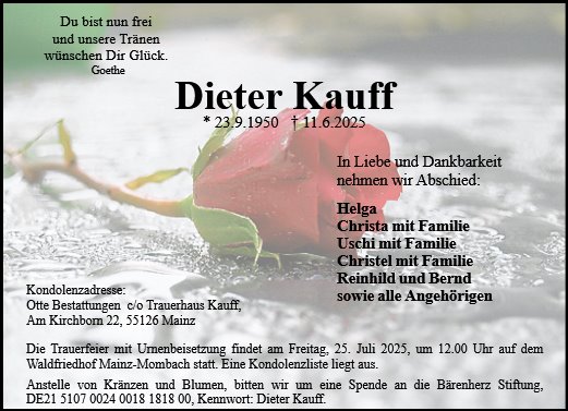 Dieter Kauff