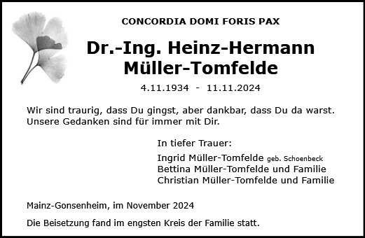 Heinz-Hermann Müller-Tomfelde