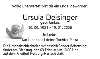 Ursula Maria Deisinger